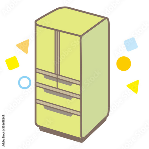 冷蔵庫のイラスト