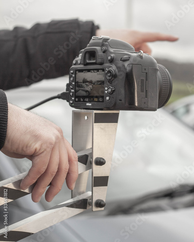 Video Shoot Close Up with Camera