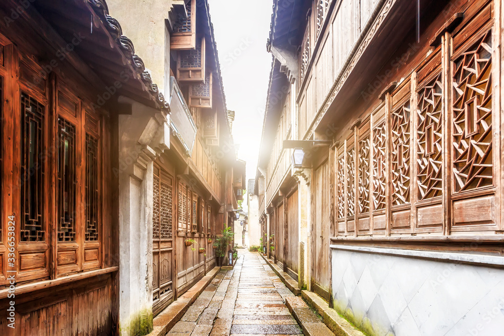 Fototapeta premium wu zhen water town in china
