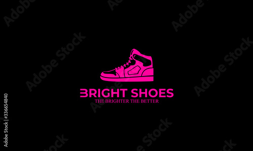 Shoes logo design 
