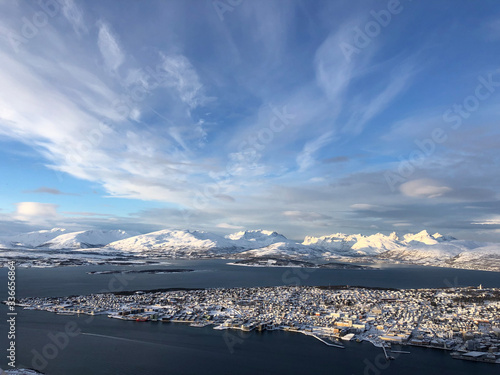 Winter Arctic Cityscape