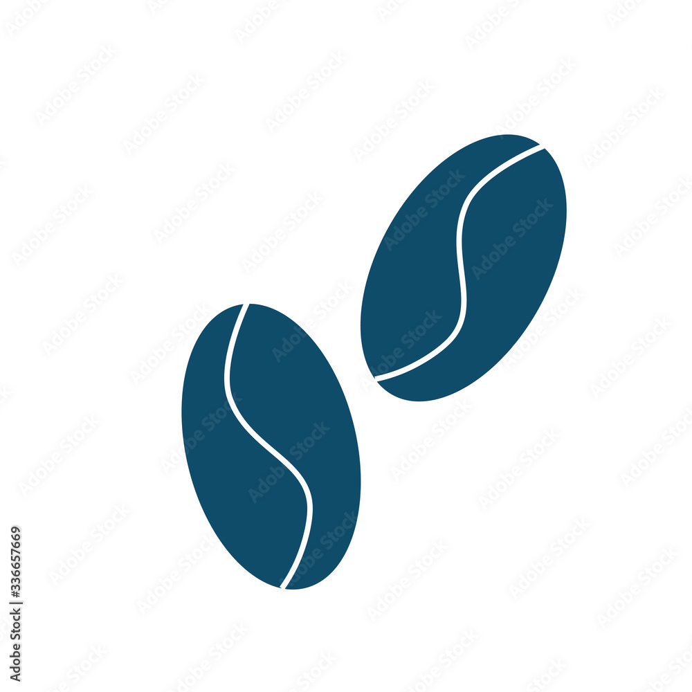 Coffee beans icon - Vector illustration. Easy to edit. Coffee beans icon - Vector illustration. Easy to edit.