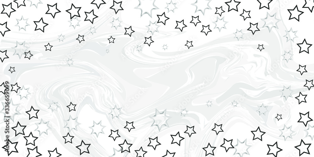Abstract marble background with stars.