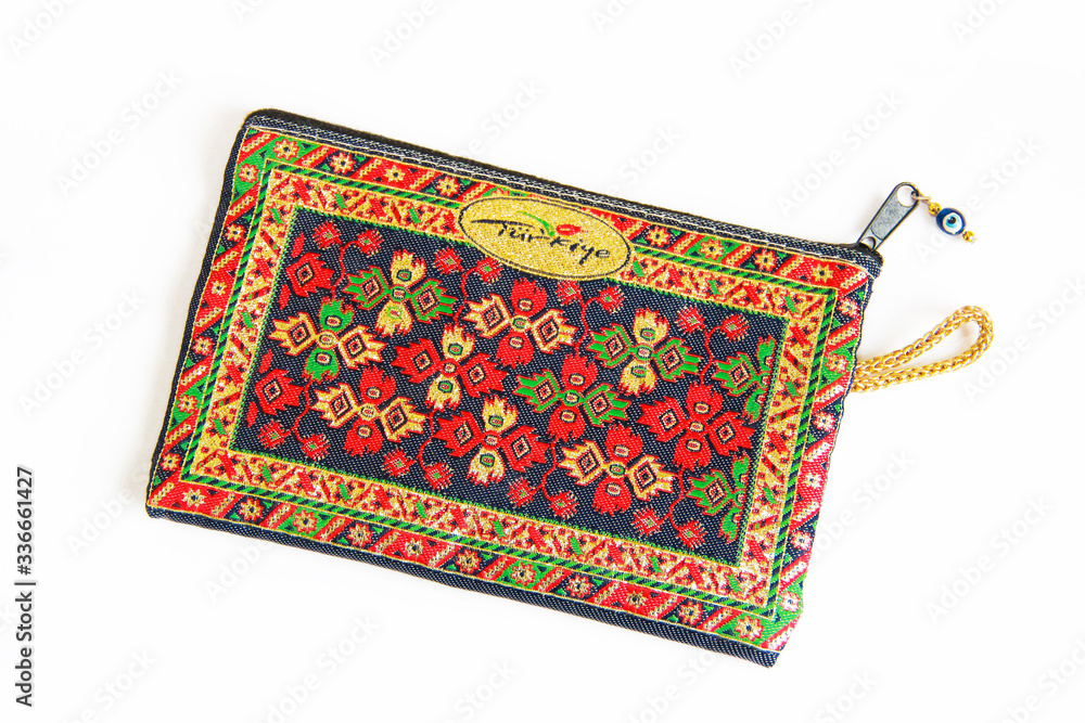 turkish traditional bag with oriental ornament turkish traditional bag with oriental ornament