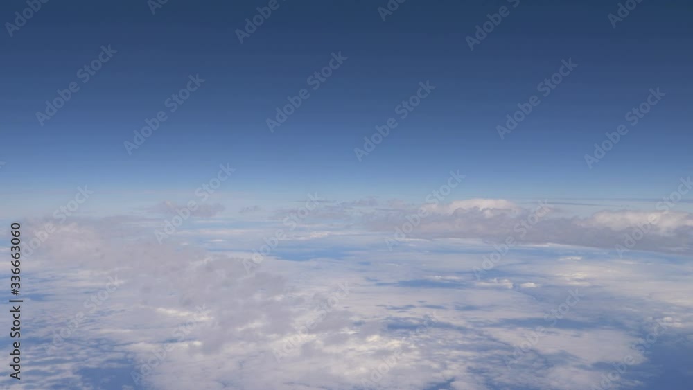 Aerial shot above the clouds in 4K Aerial shot above the clouds in 4K