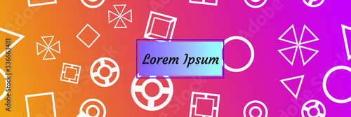 Minimal covers design. Colorful linear patterns. Vibrant background for screen, poster, banner, wallpaper, social media post