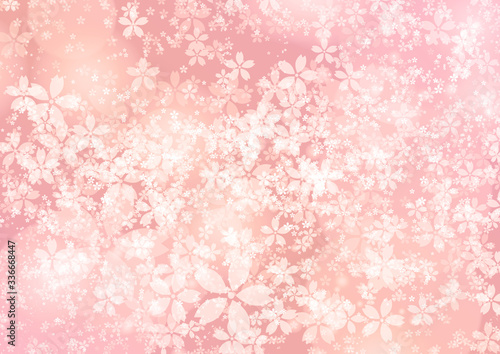 桜の春イメージ背景