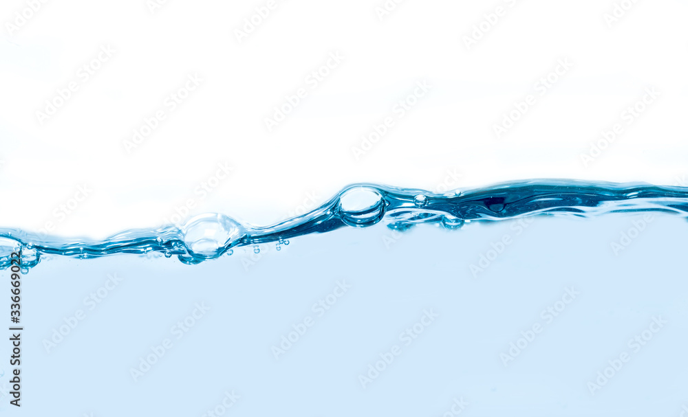 Water droplets moving in waves Water droplets moving in waves