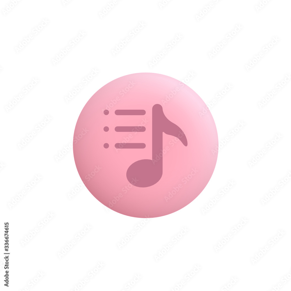 Playlist - Modern App Button Playlist - Modern App Button