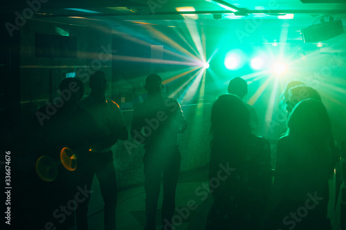 people dancing in the nightclub © Katherine