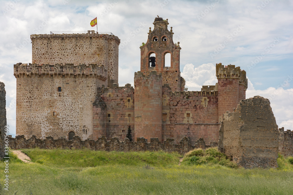 Turegano Castle in the province of Segovia, near Madrid (Spain)