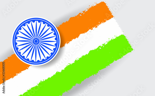 indian flag concept background for republic day