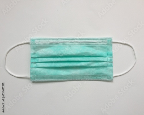protective mask on a white background