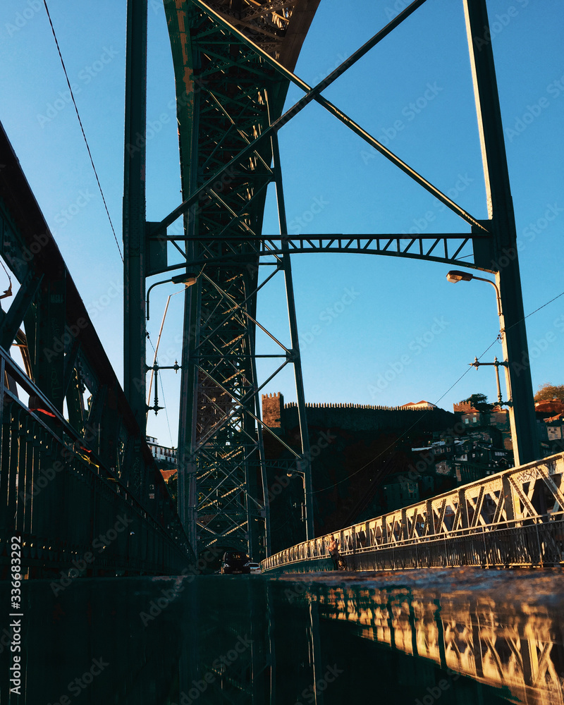 Naklejka premium D.Luis I Bridge, Oporto