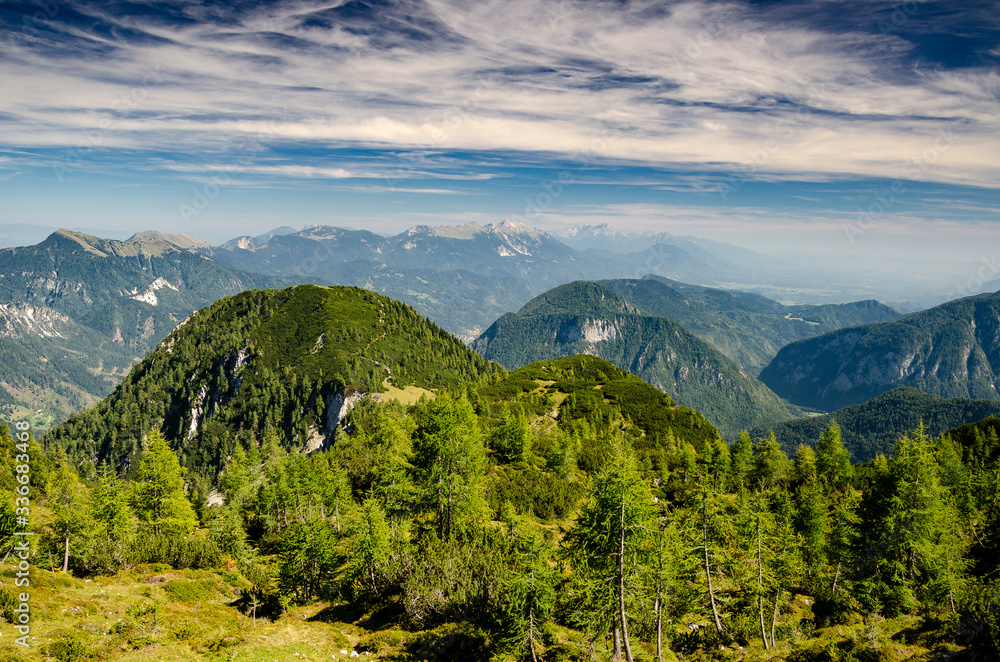 Obraz premium Julian Alps, mountains 02