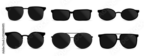 Sunglasses,  set of glasses 
