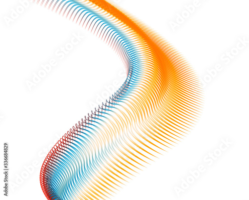 Abstract background blend wave line design for Wallpaper, Banner, Background, Card, Book Illustration, landing page