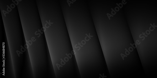 Dark metal background, smooth surface - 3d illustration