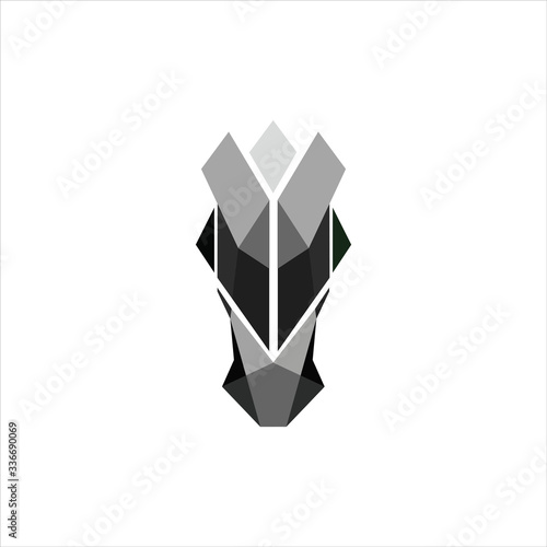 Animal horse logo vector design templates