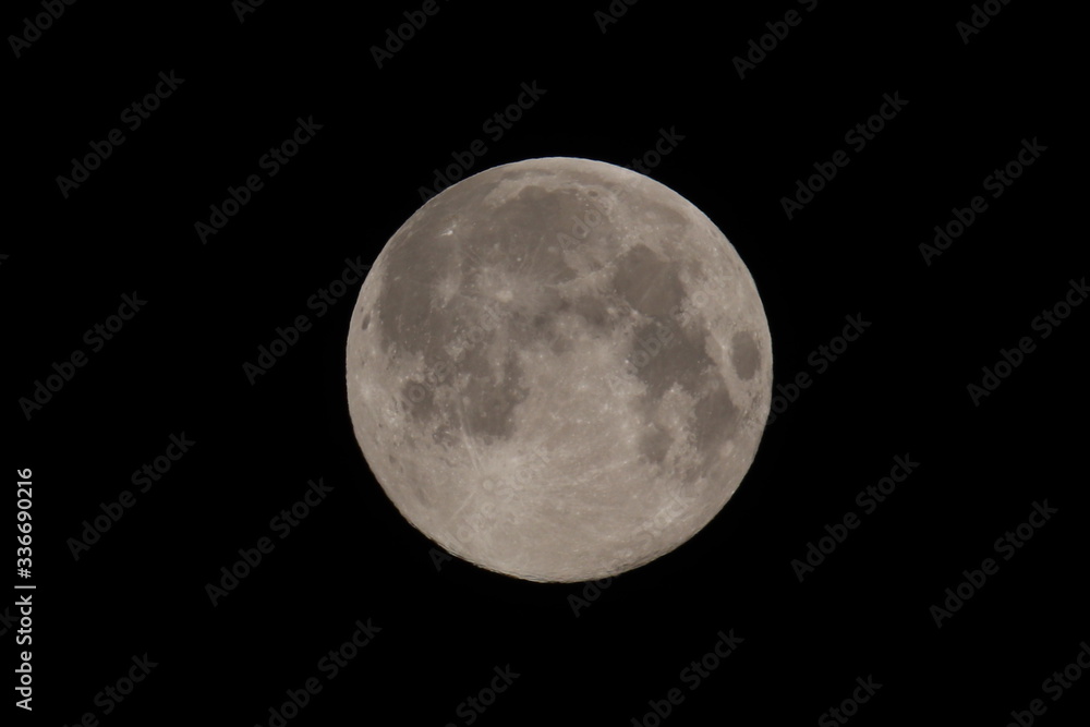 Super Mond bei Nacht Super Mond bei Nacht