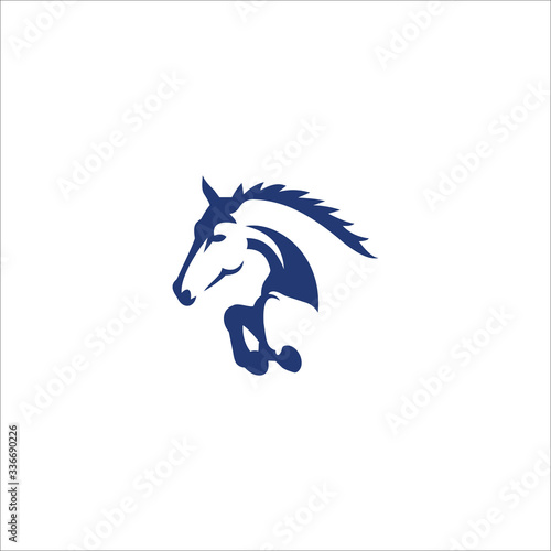Animal horse logo vector design templates