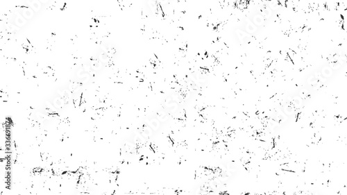 Grunge abstract monochrome texture vector background © arturaliev