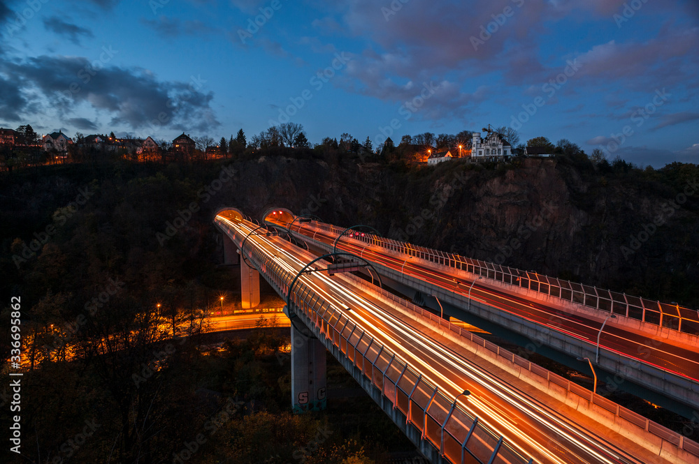 Naklejka premium Autobahn