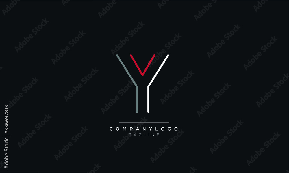 Letter Y logo alphabet monogram initial based icon design Letter Y logo alphabet monogram initial based icon design
