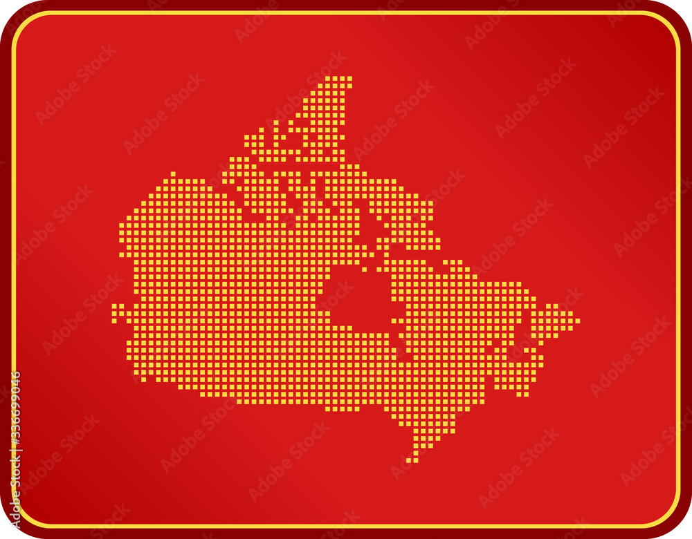 map of Canada