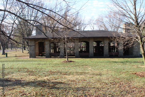 old building in the park