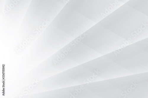 Abstract geometric white and gray color background. Vector, illustration.