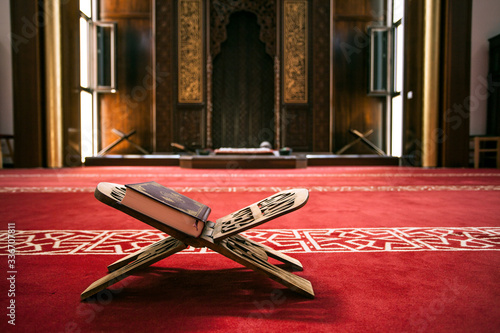 Holy Quran in a mosque