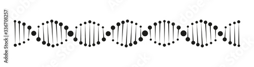 The dna icon vector illustration