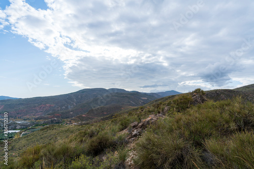 Mountainous landscapes near Ugijar (Spain)