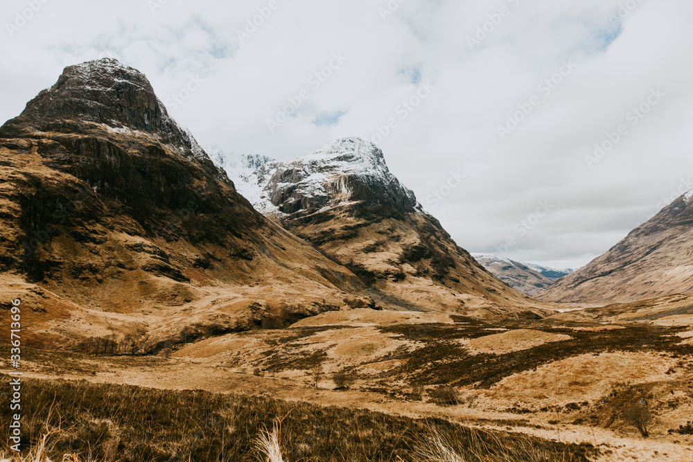 Fototapeta premium Gebirge in Schottland