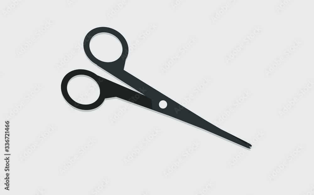 Scissors icon, web design element Scissors icon, web design element