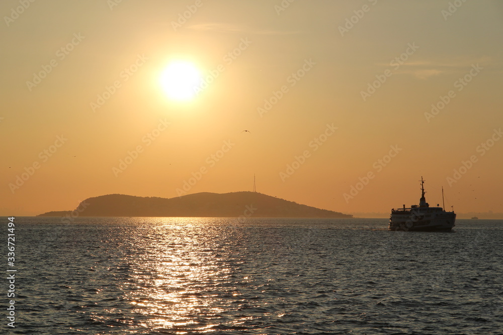 Sunset in Marmara Sunset in Marmara