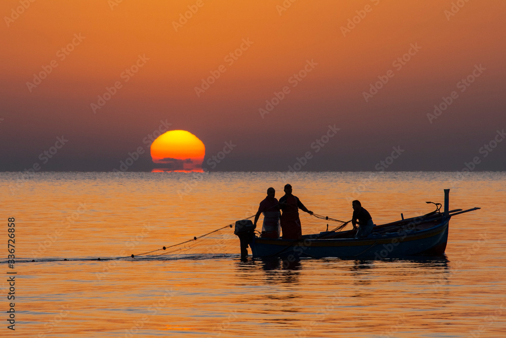 Fishermen at Dawn