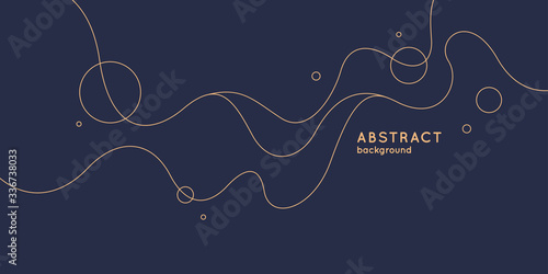 Modern background with abstract elements and dynamic shapes. Vector illustration.
