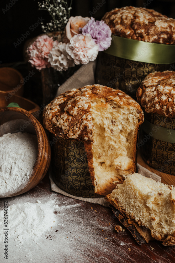 Fototapeta premium bread in a market