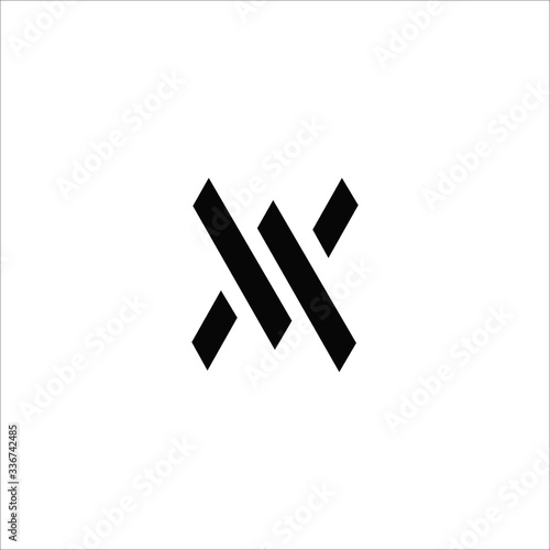 Initial letter va logo or av logo vector design template