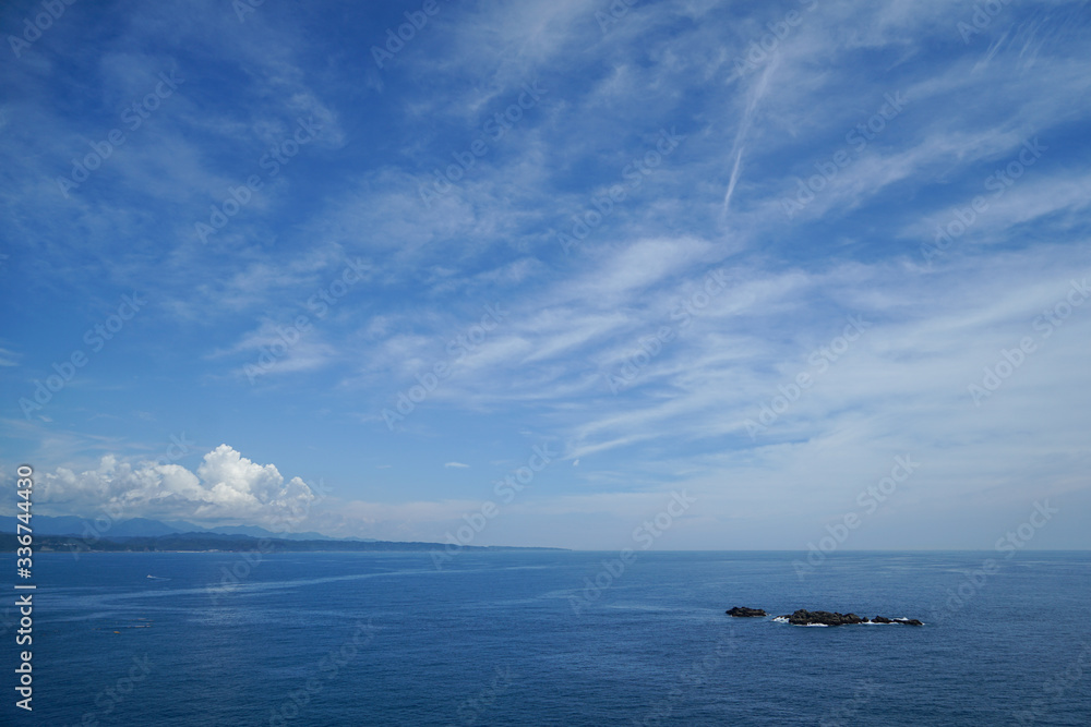 和歌山県串本町潮岬から見た太平洋