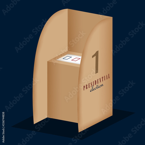 Presidential election poster