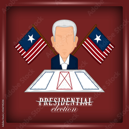 Presidential election poster