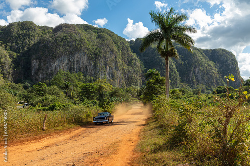 Photography The Vinales Valley (Valle de Vinales), popular tourist destination
