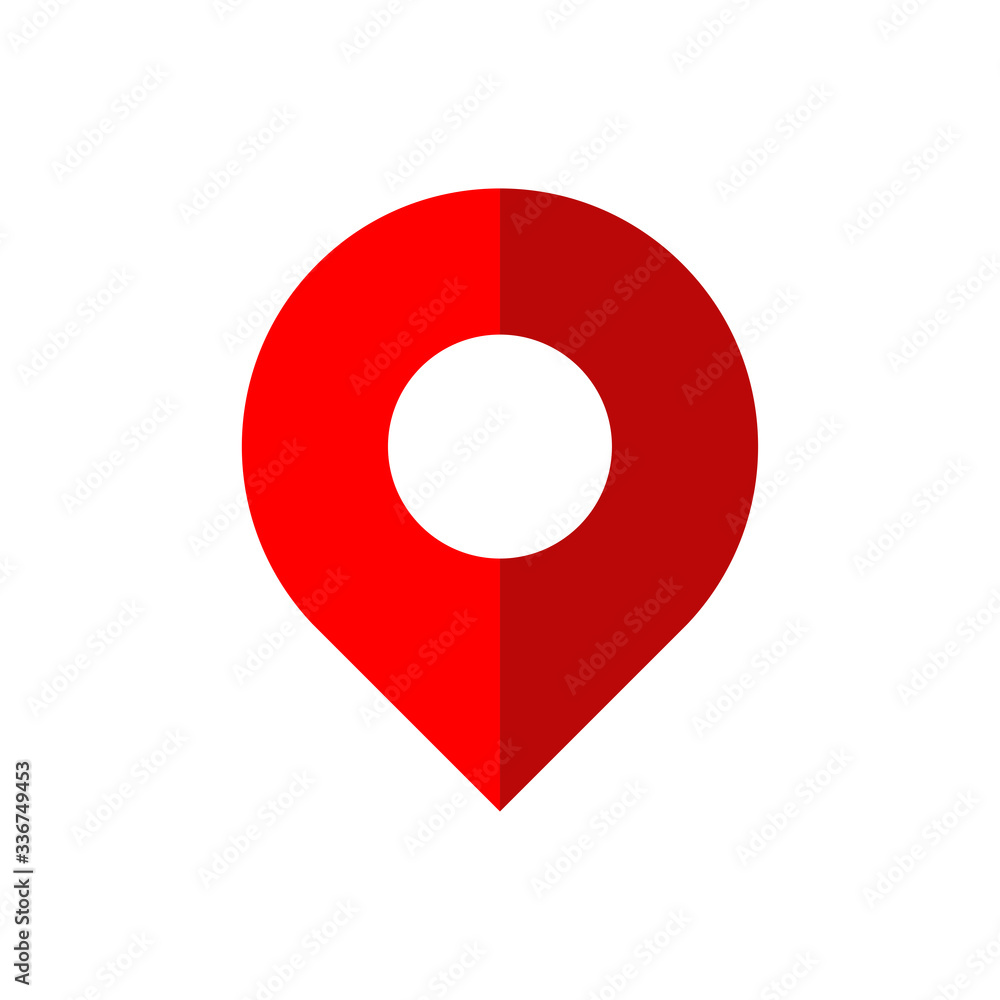 map pin icon vector logo template, locator icon map pin icon vector logo template, locator icon