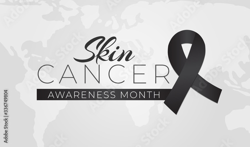 Skin Cancer Melanoma Awareness Month Background Illustration