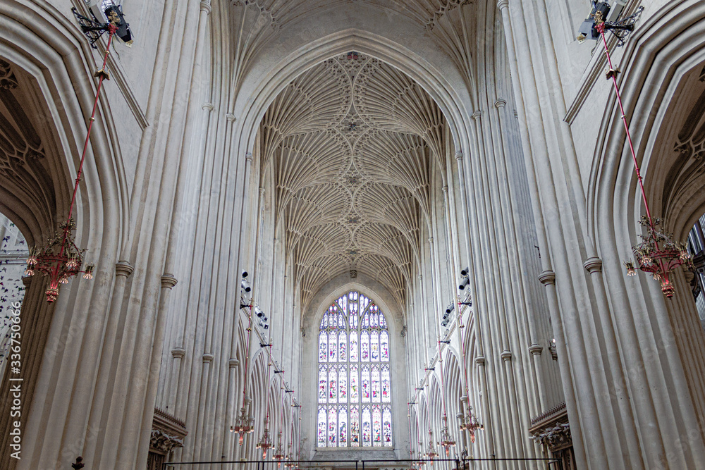 Fototapeta premium Bath in the West of England in early spring