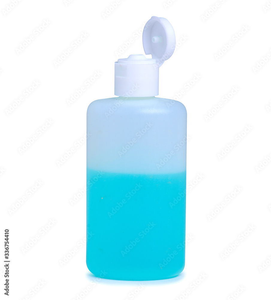 nail polish remover on white background isolation nail polish remover on white background isolation