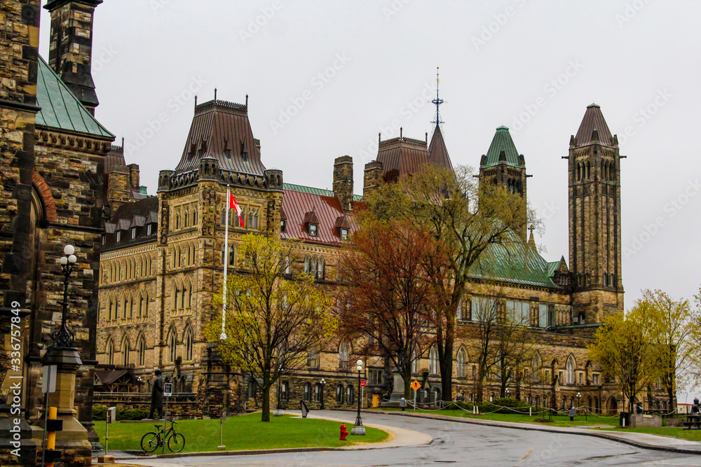 Obraz premium Parliament in Canada, structure, building travel
